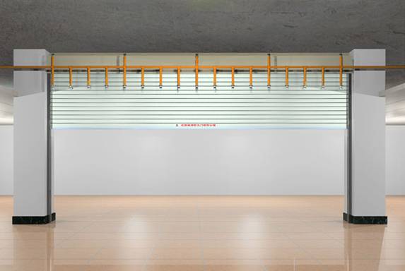 特級水霧式鋼質(zhì)復合防火卷簾